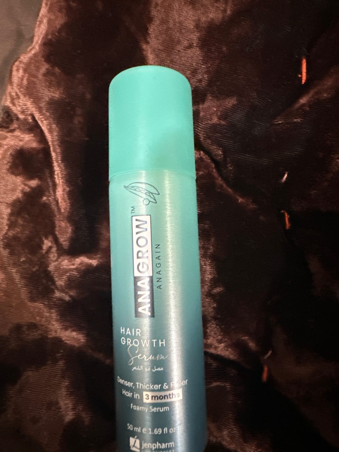 Customer photo review of Anagrow Hair Serum
