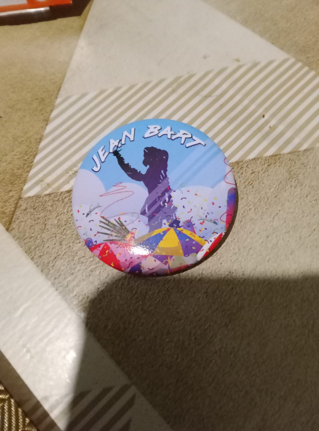 Customer photo review of Badges Carnaval de Dunkerque
