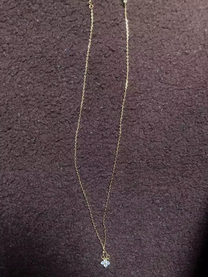 Customer photo review of Scarlett Spark Necklace