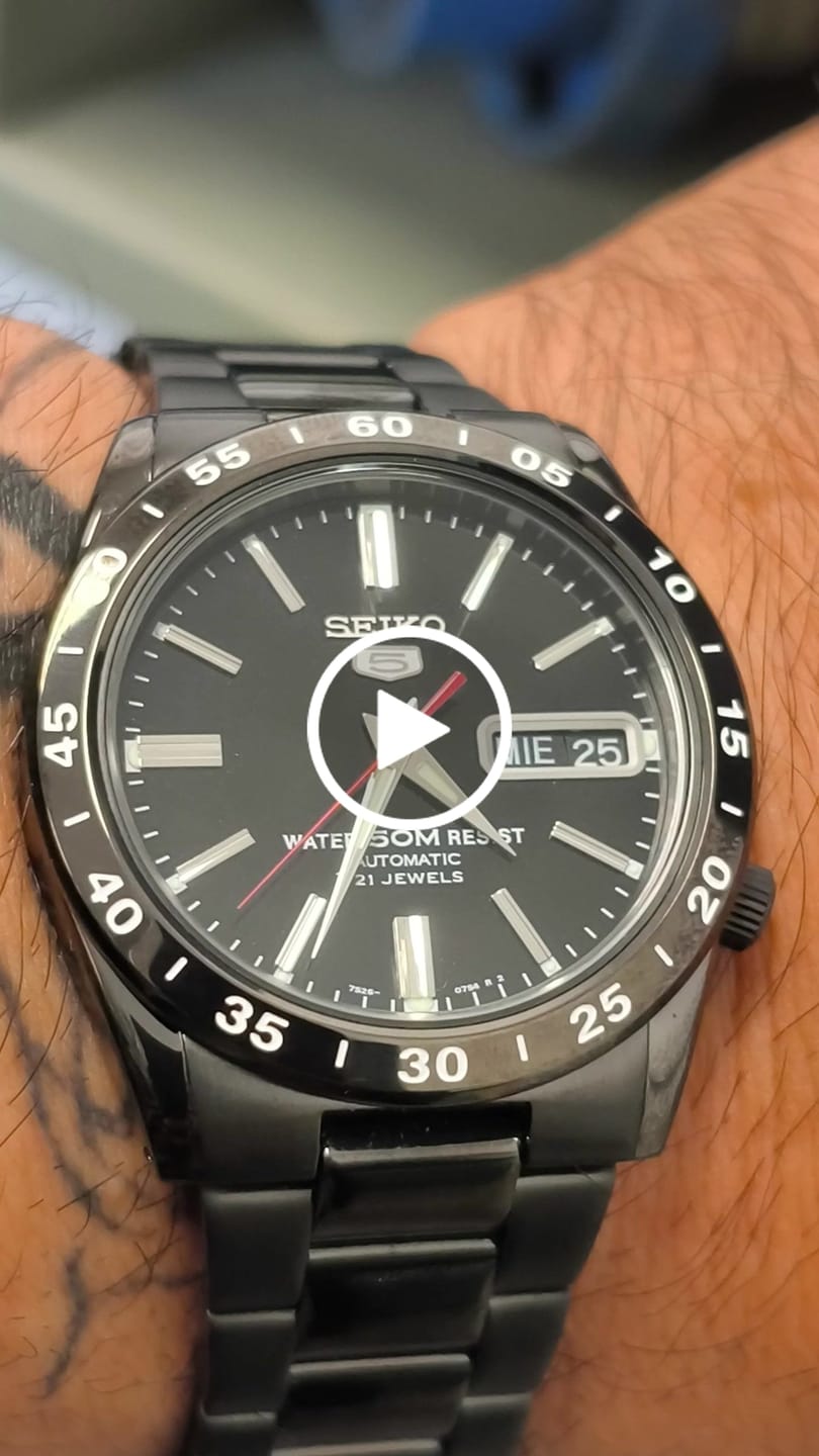 Customer video review of Reloj Seiko 5 Análogo Automático SNKE03KC Metálico 36mm