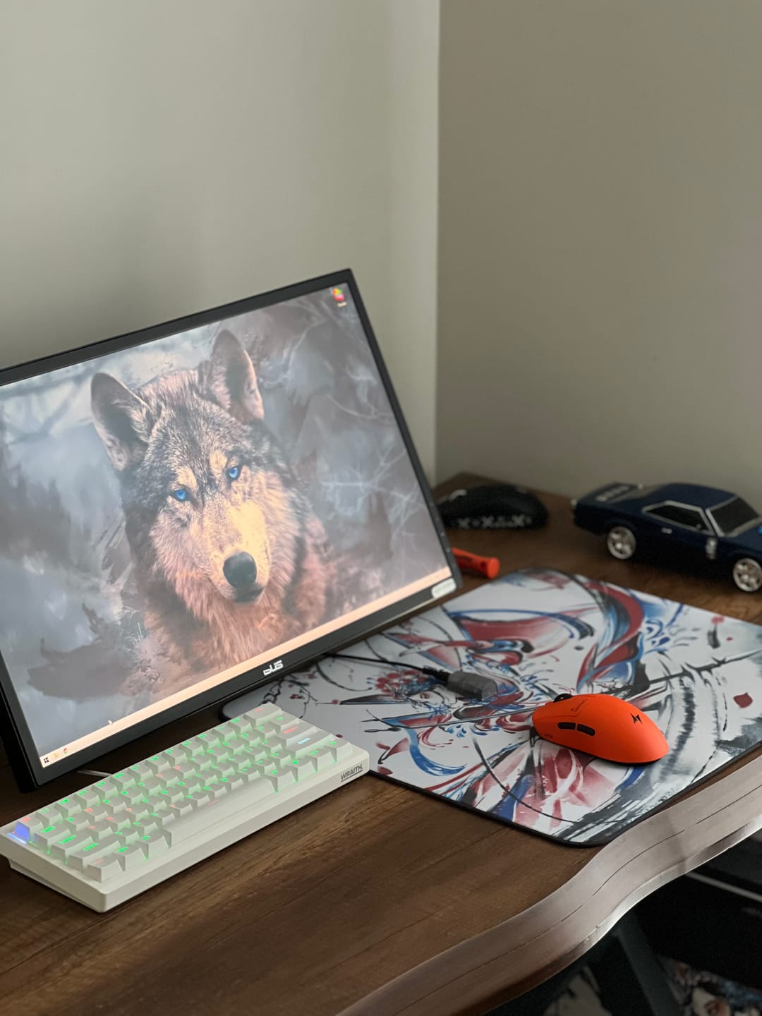 Customer photo review of ESPTiger Pioneer Series Wu Xiang V2 Poron Mousepad