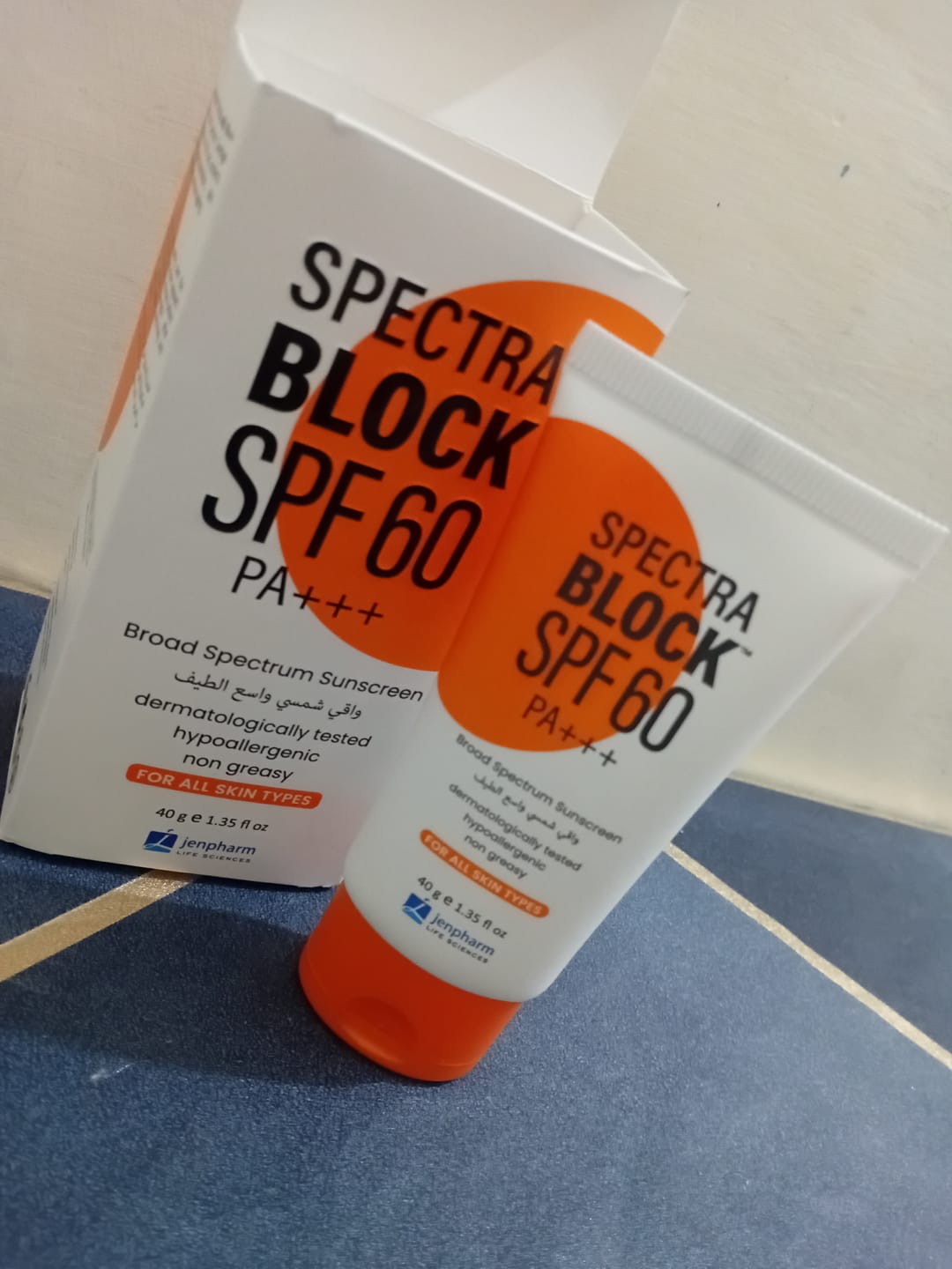 Customer photo review of Spectra Block SPF60