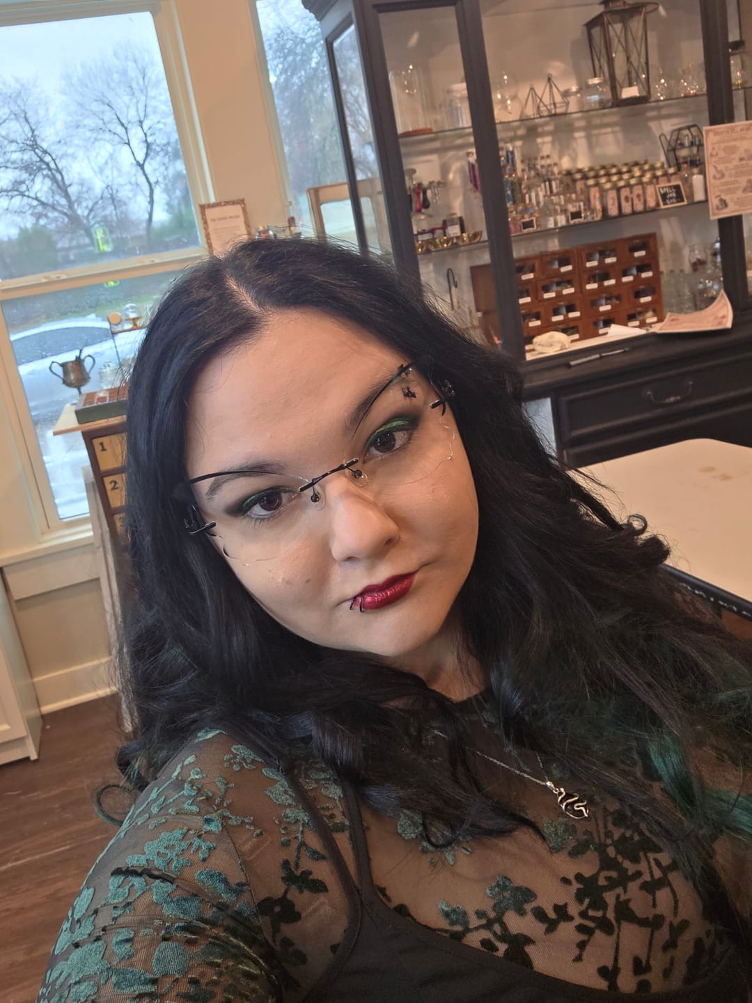 Customer photo review of Alissa Eyeglasses