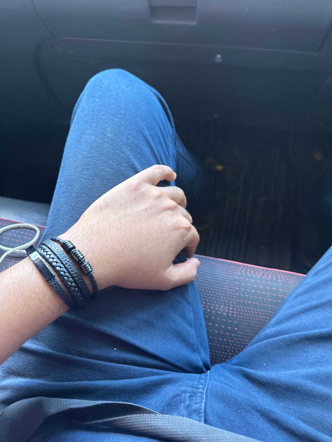Customer photo review of PULSERA CUERO BARRA