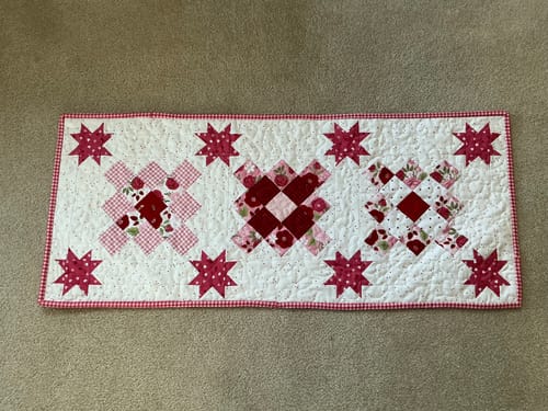 Customer photo review of Sweet Granny Runner PDF Pattern