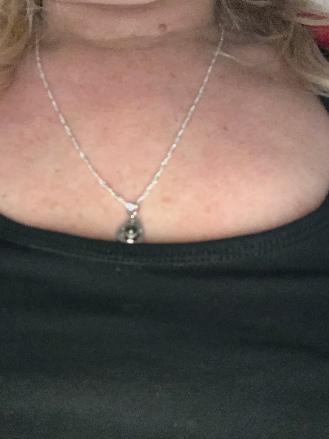 Customer photo review of Personalisierte Halskette mit Foto