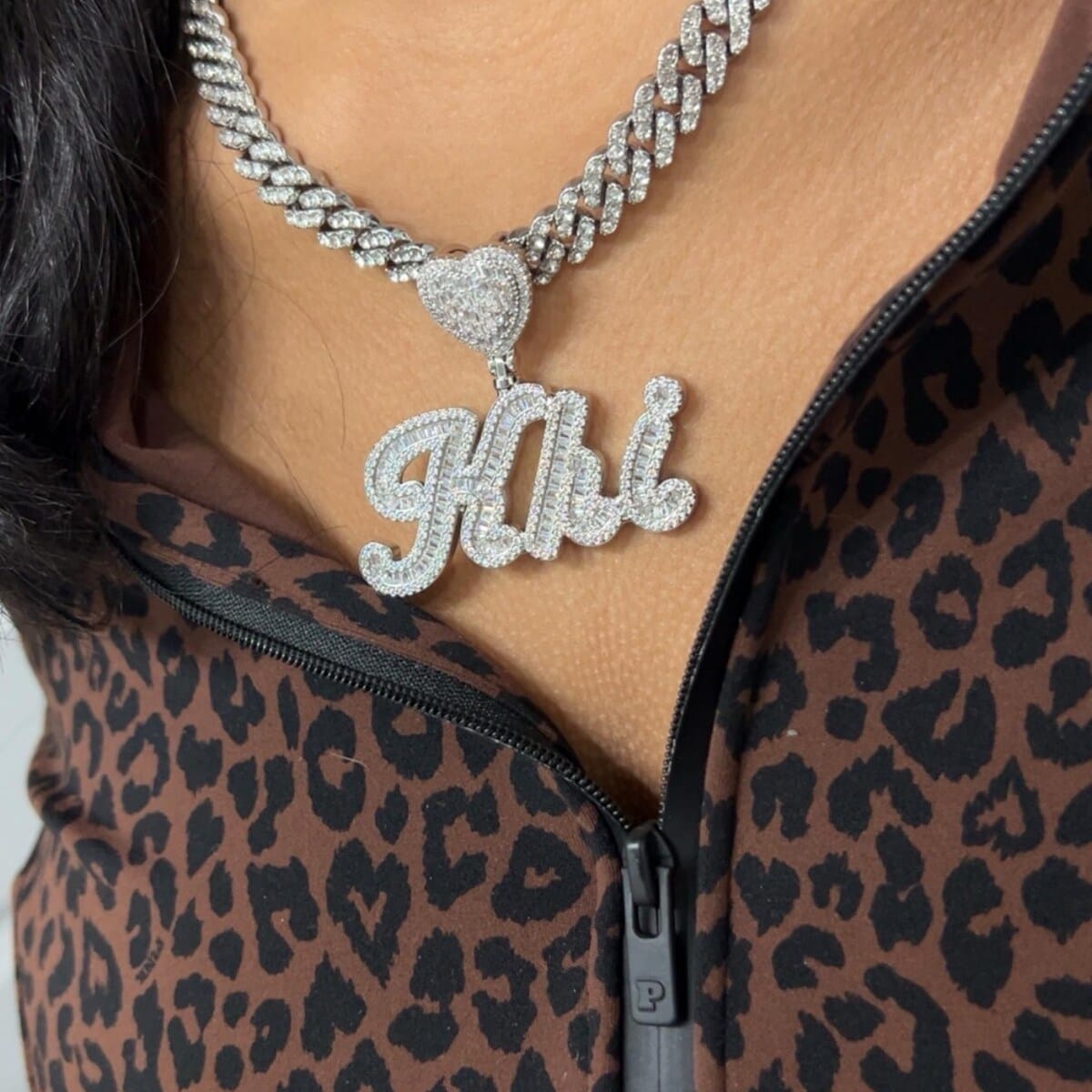 Customer photo review of DAZZLE CUSTOM NECKLACE