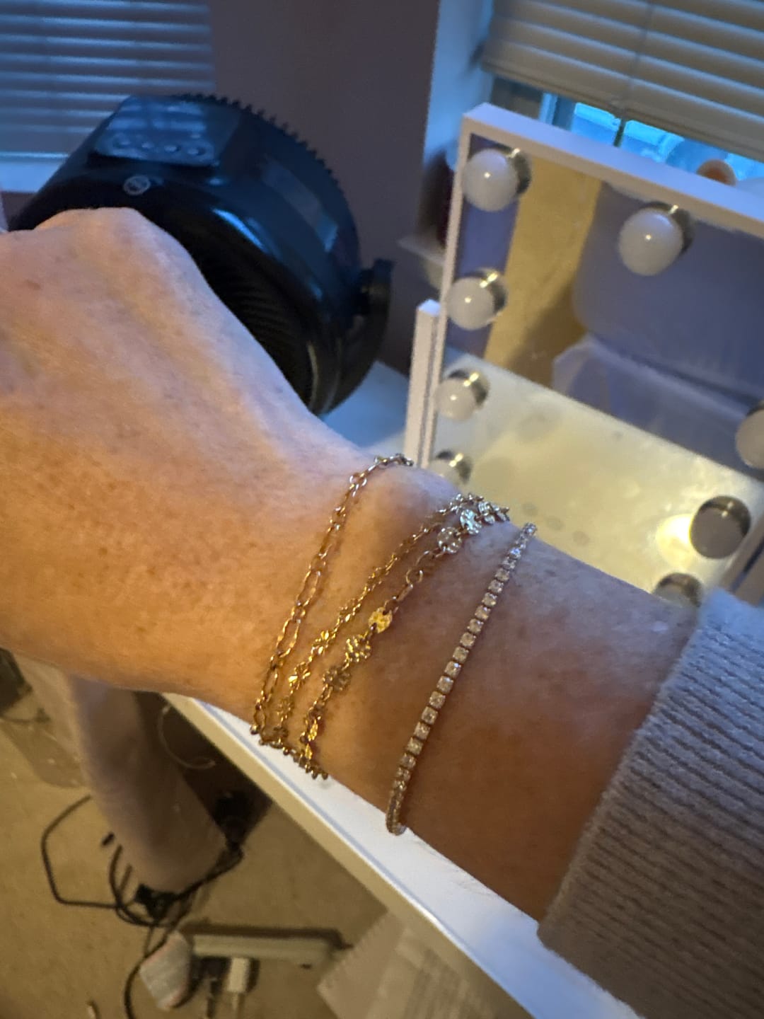 Customer photo review of Specialty Perm Jewelry Chain