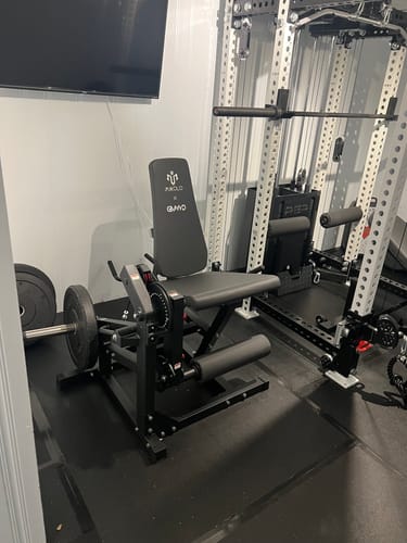 Customer photo review of TAWERET™  1:1 Cable Ratio Leg Extension and Curl Machine