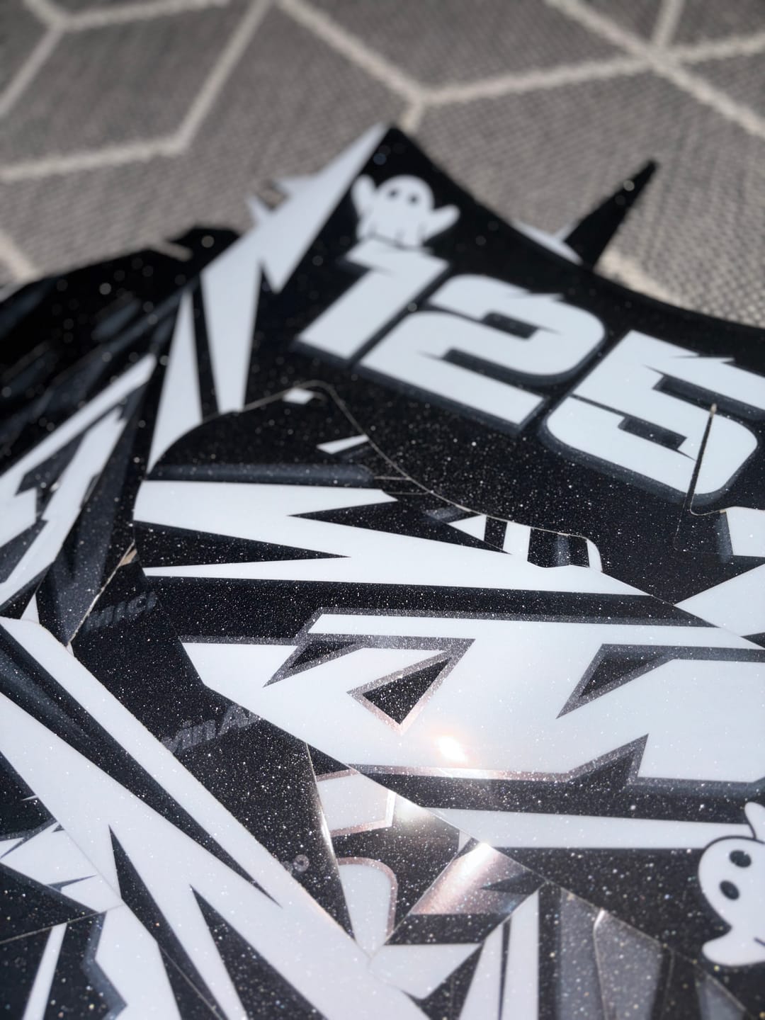 Customer photo review of FULL CUSTOM GRAPHICS KIT DEPOSIT
