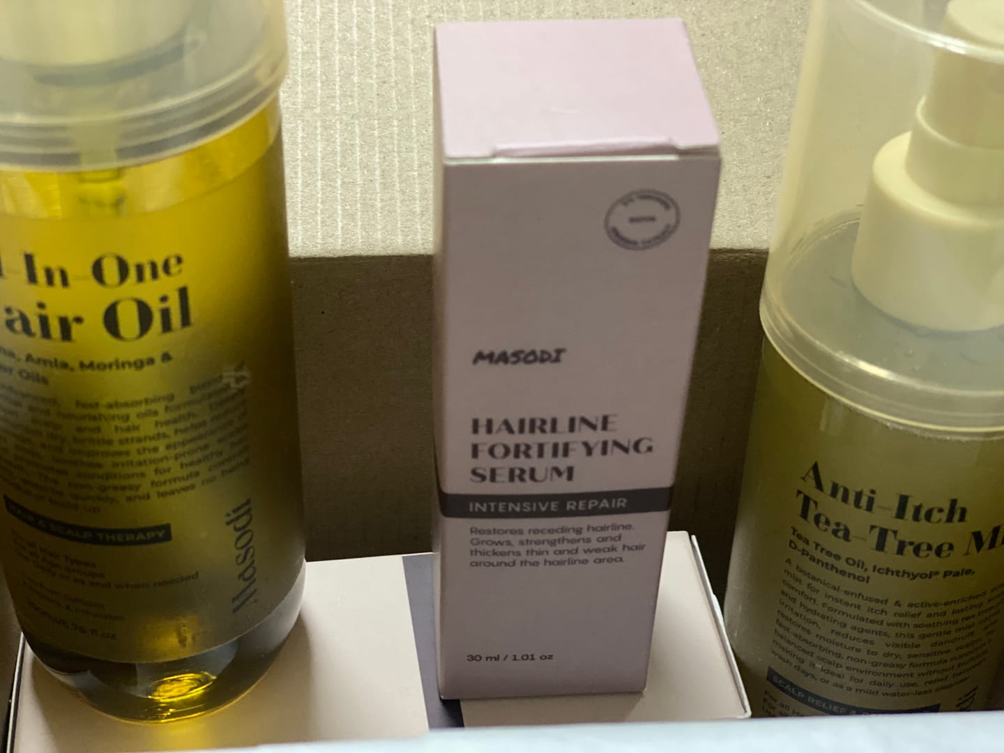 Customer photo review of Scalp Serum Set - Minoxidil