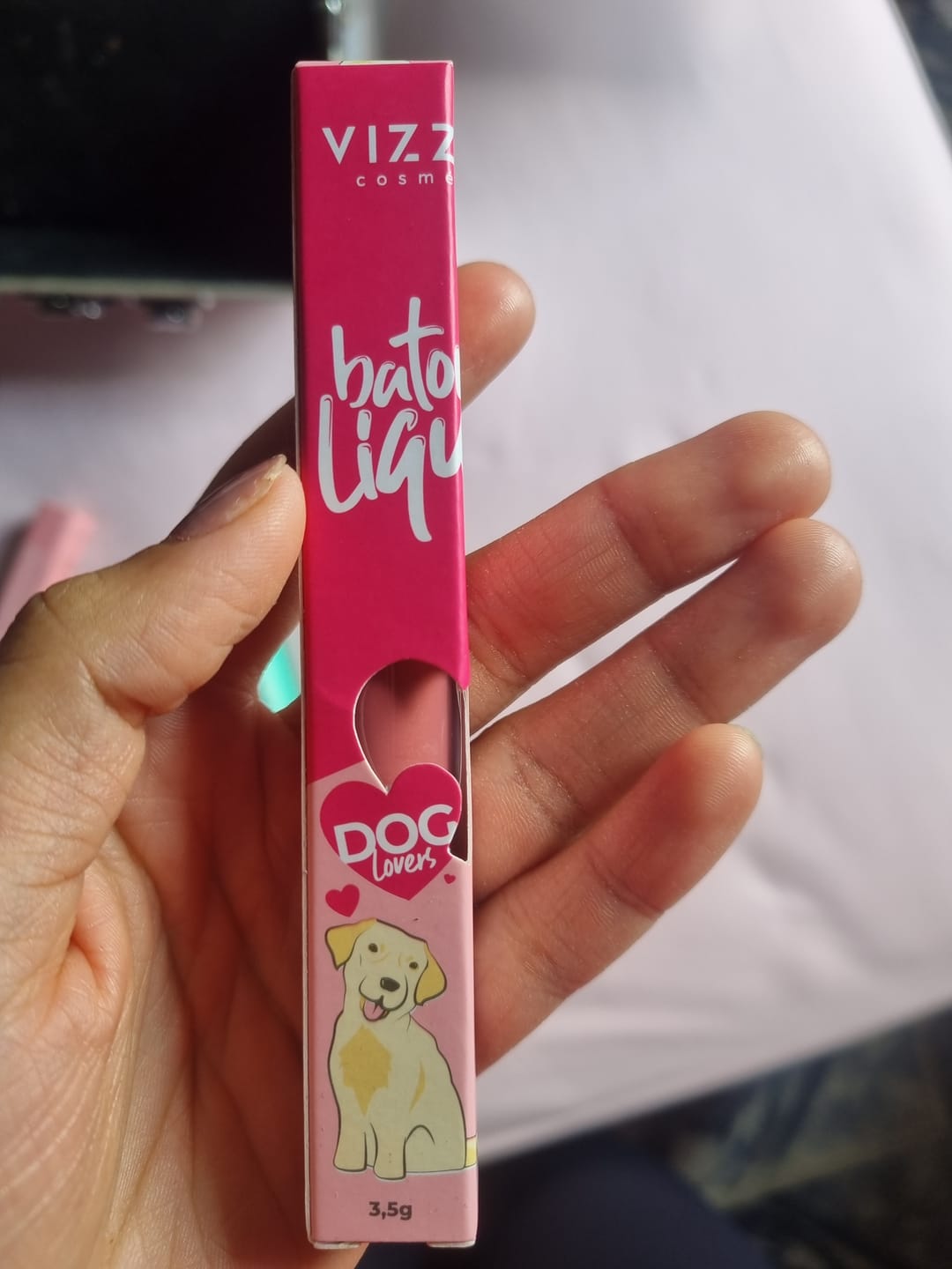 Customer photo review of Batom Líquido Vizzela
