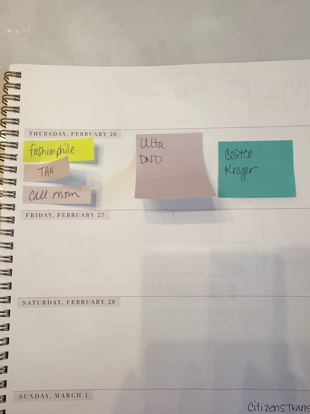 Customer photo review of Sticky Note Set | No. 1 | Neutral (NEW)