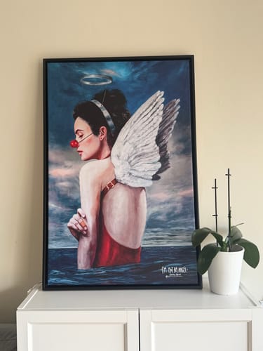 Customer photo review of Paveikslas "I’m Not An Angel"