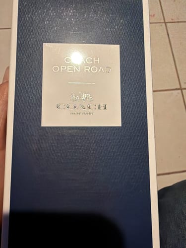 Reseña con foto de un cliente sobre Perfume COACH OPEN ROAD 100ml EDT