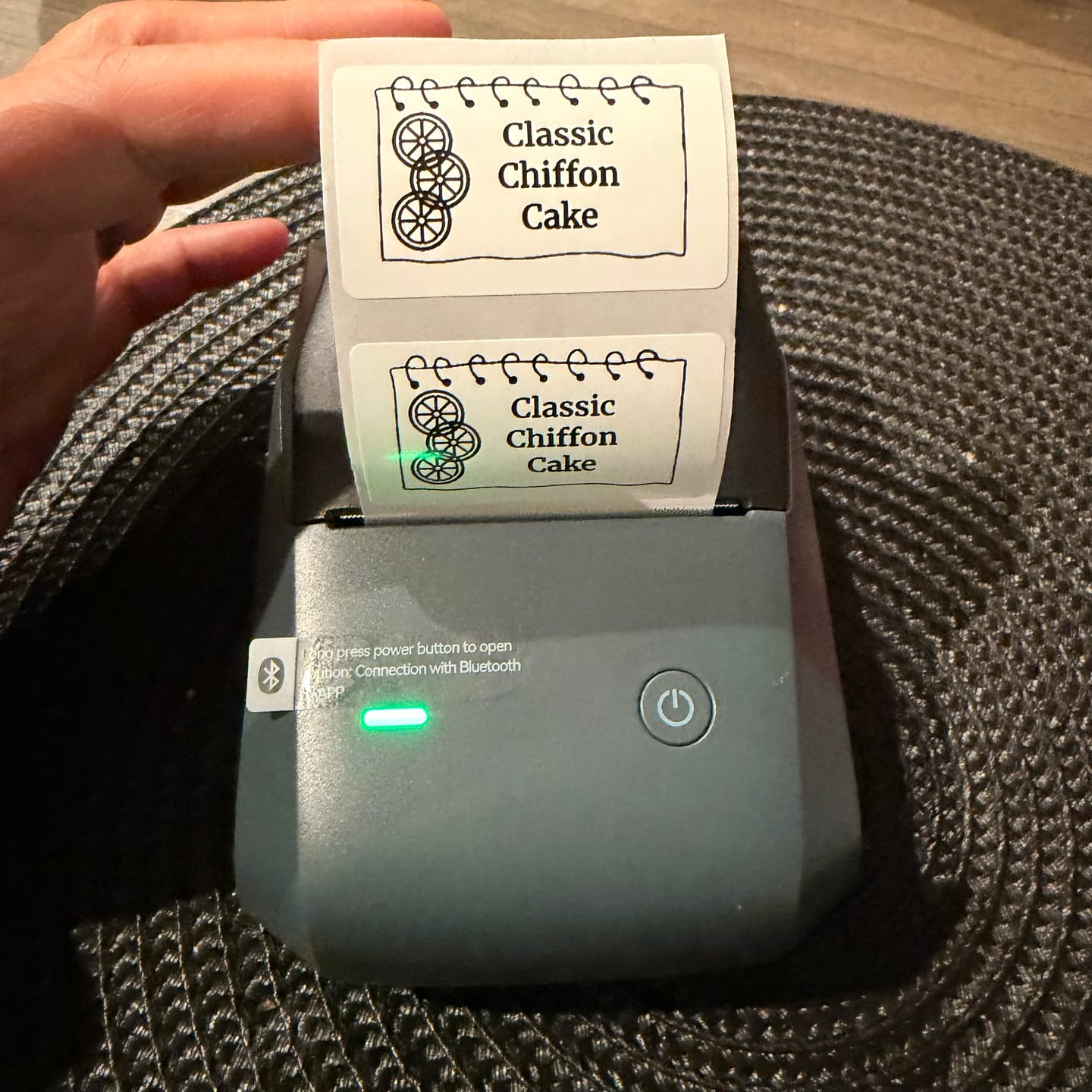 Customer photo review of Label Tape Set for B21, B1, B3S