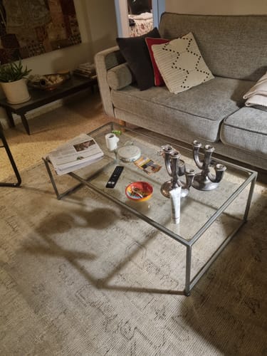 Customer photo review of זכוכית מחוסמת לפי מידה