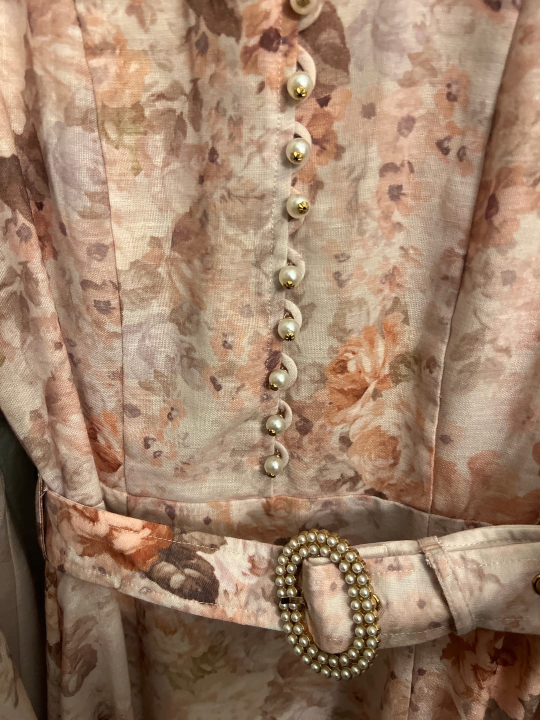 Customer photo review of Mina Floral Maxi Dress