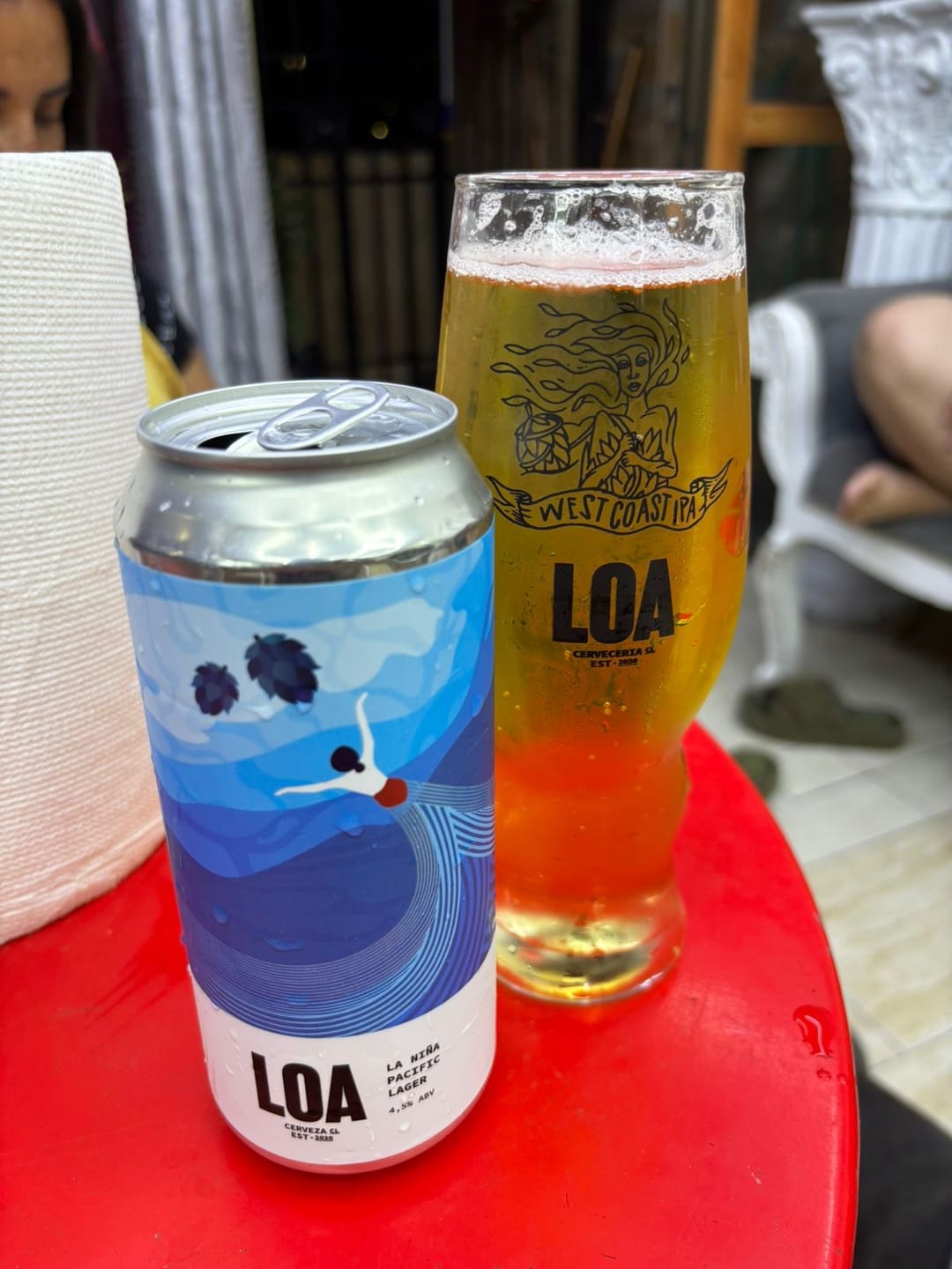 Customer photo review of CERVEZA LA NIÑA PACIFIC LAGER - LATA