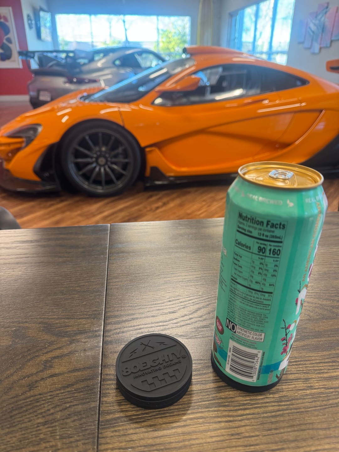 Customer photo review of 80Eighty® Cup Holder Coaster Set