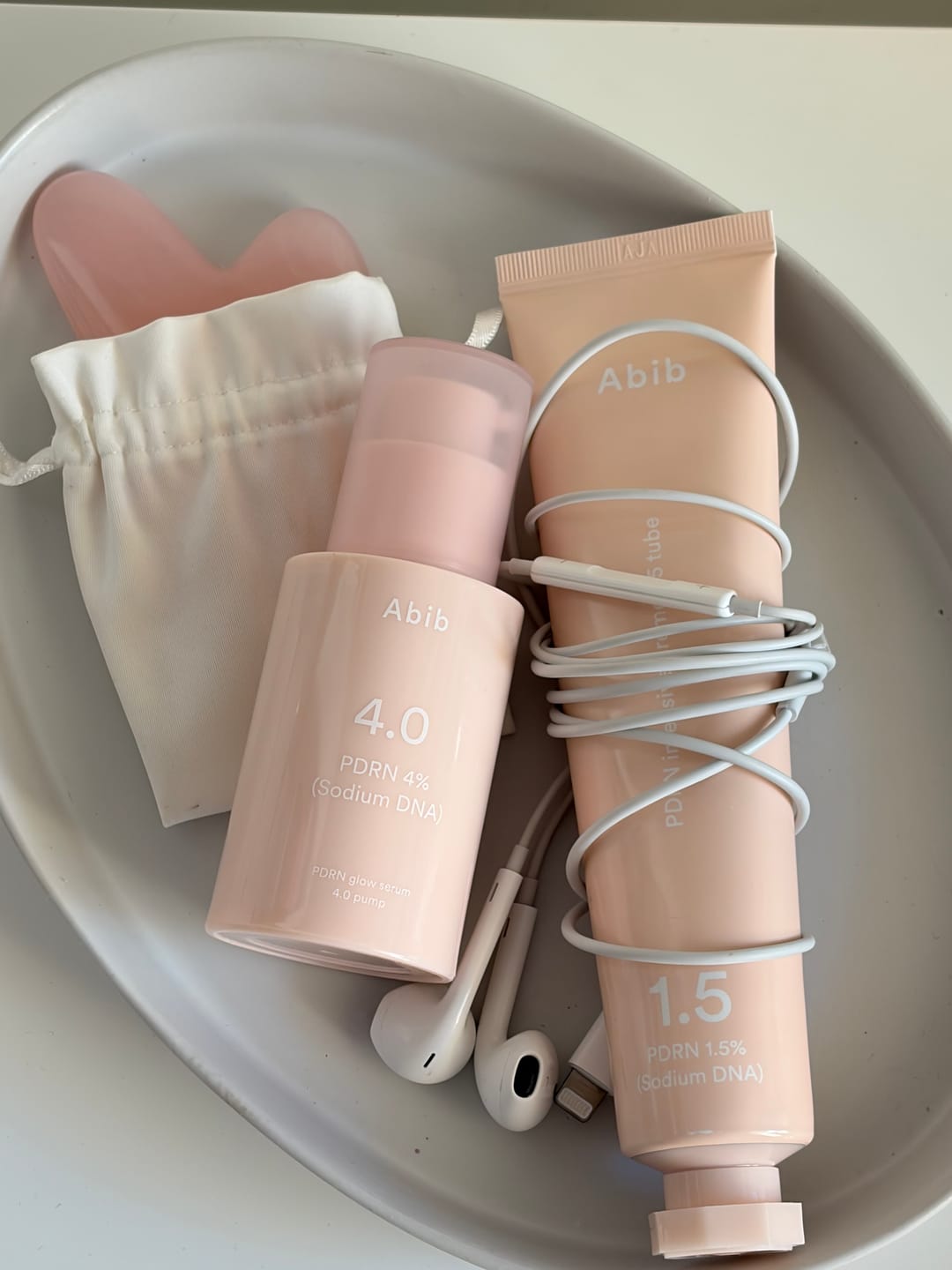 Customer photo review of PDRN glow serum 4.0 pump