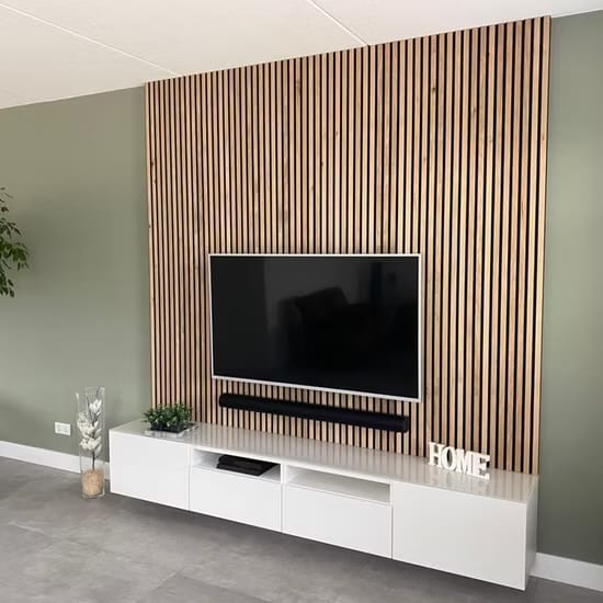 Customer photo review of Dogato acustico in legno | Rovere Chiaro