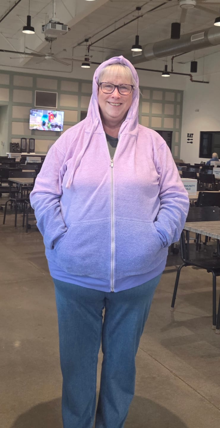 Customer photo review of Cloud Cotton Zipper