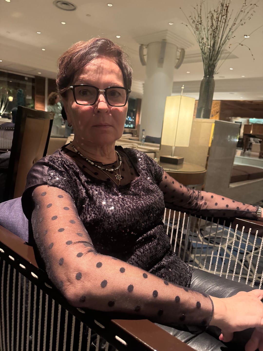Customer photo review of Shiny Tanaor Necklace