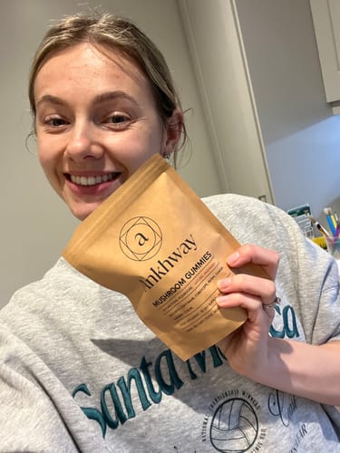 Customer photo review of Mushroom Gummies