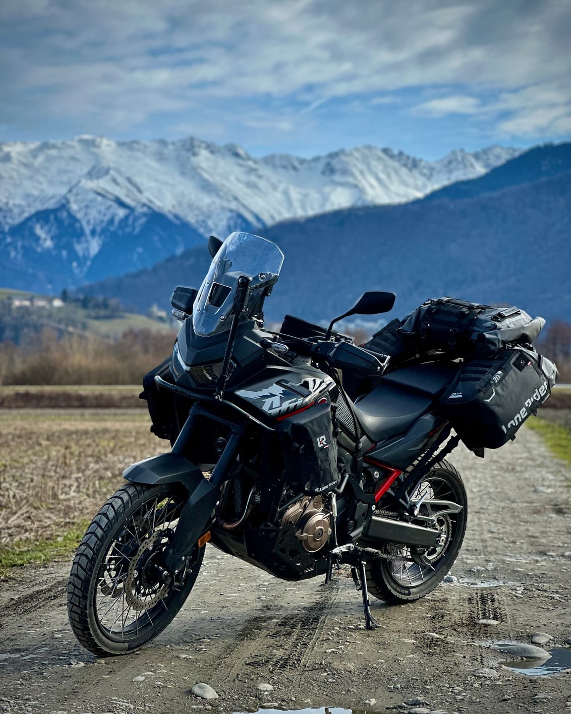 Customer photo review of ADVBags 70 – Rackless Saddle Bags