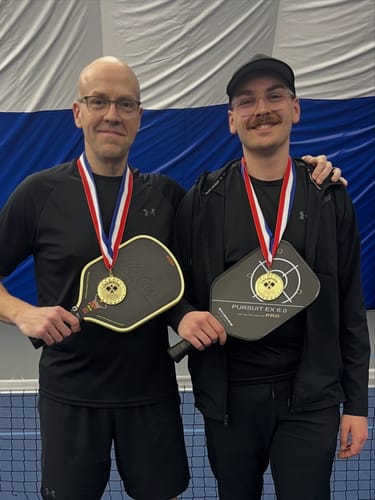 Customer photo review of (PRE-ORDER - SHIPPING BETWEEN 2/9/26 and 2/13/26) The Loco 16mm Pickleball Paddle- Hybrid