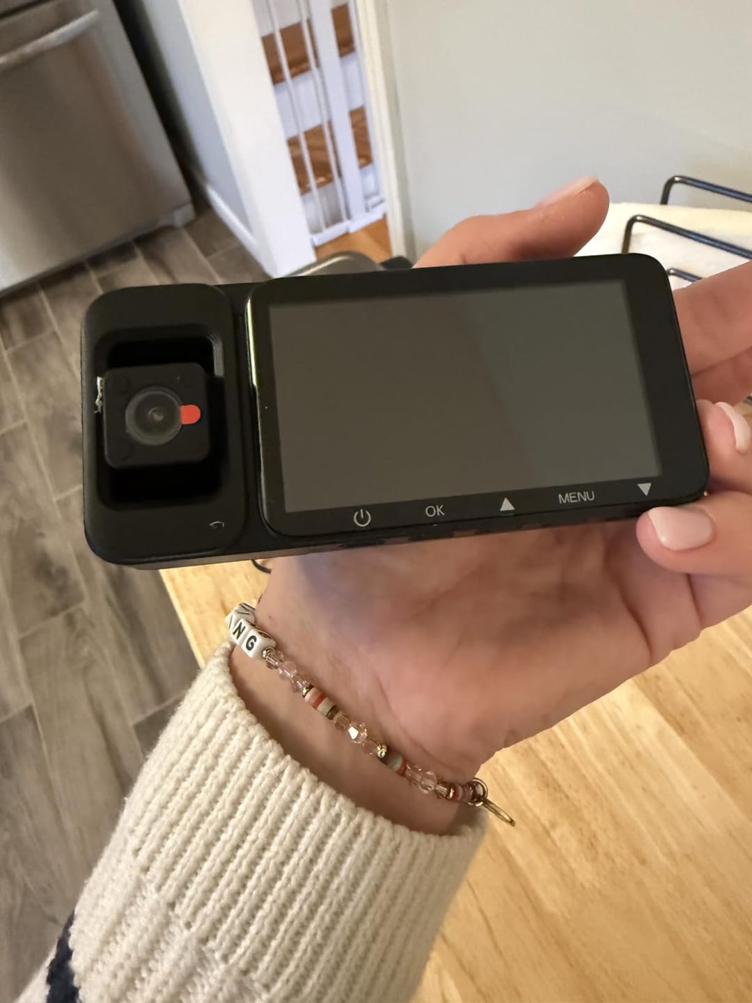 Customer photo review of 4K Dashcam mit 3,9 Bildschirm von Heimwert