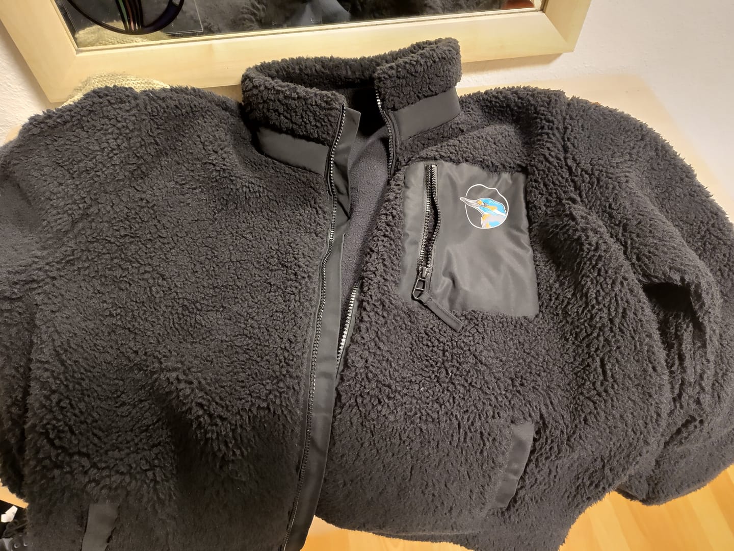 Customer photo review of Eisvogel Sherpa Unisex Jacke