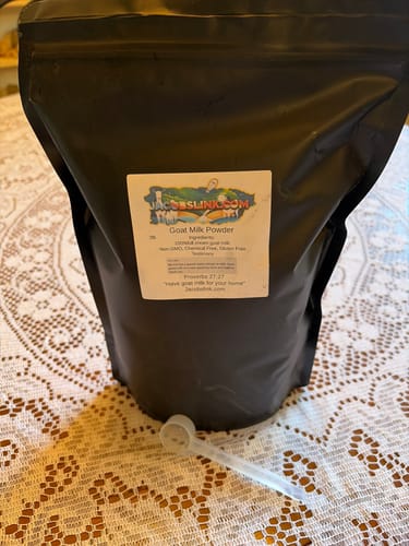 Customer photo review of Organic Goat Milk Powder