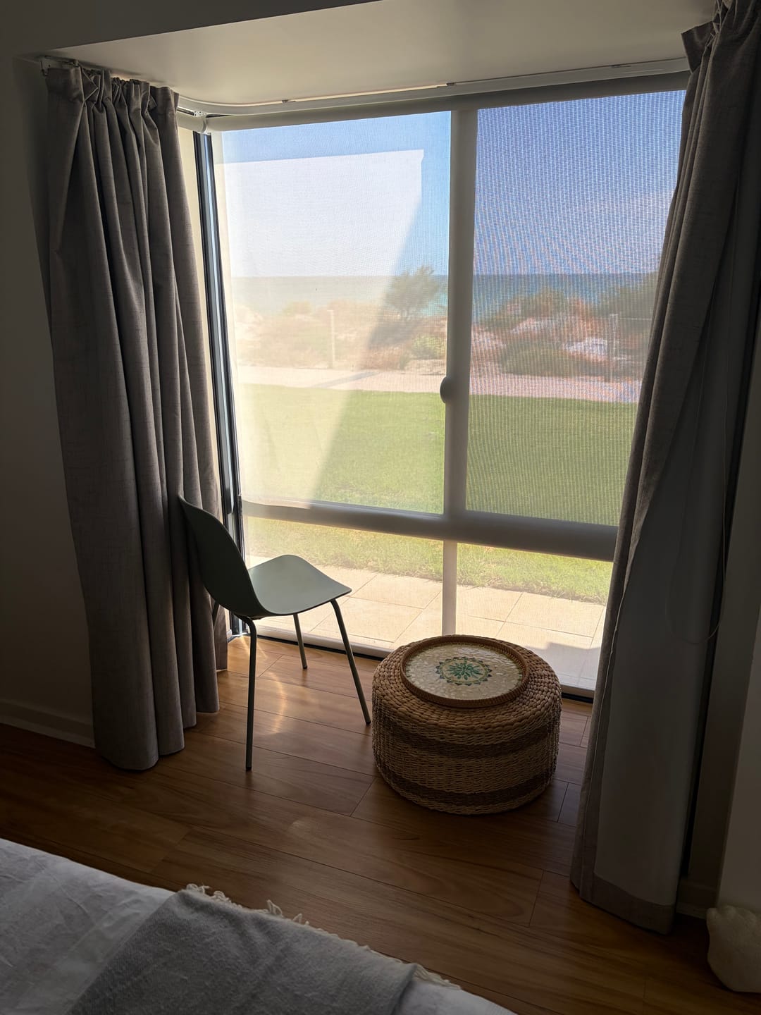 Customer photo review of Oasis Large Rattan Tray