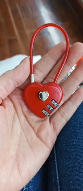 Customer photo review of Cadenas Cœur