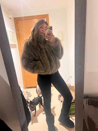 Customer photo review of Botas Pelo - MISWINTER - Negro