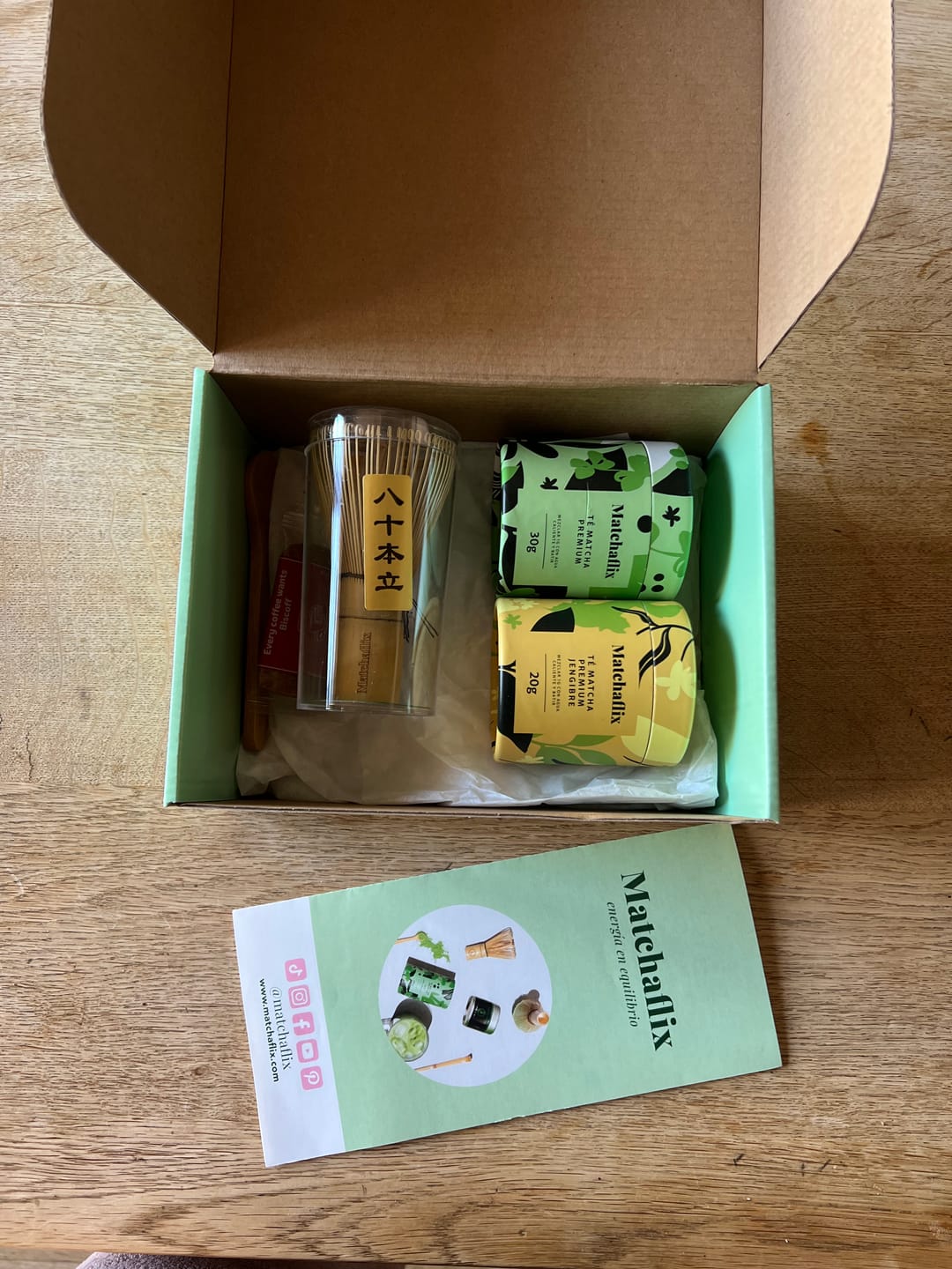 Customer photo review of Pack Experiencia Iniciación