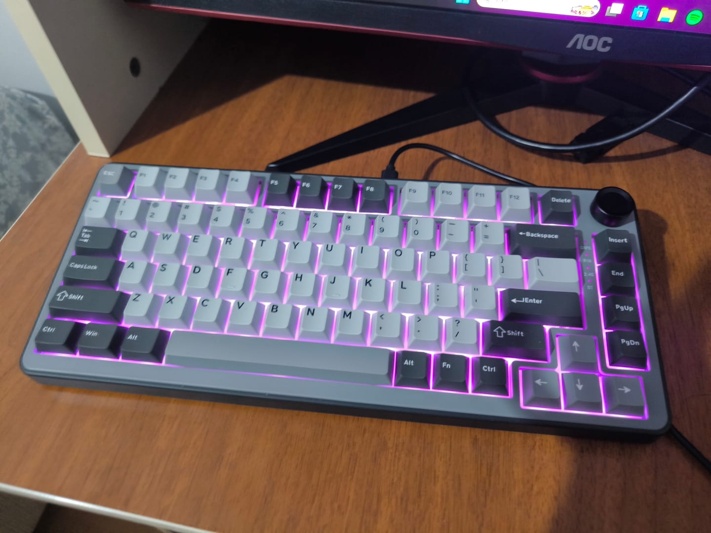 Customer photo review of YUNZII B75 Pro Mekanik Klavye