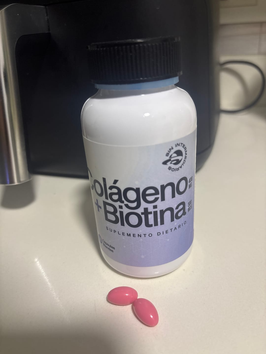 Customer photo review of Cápsulas Colágeno + Biotina