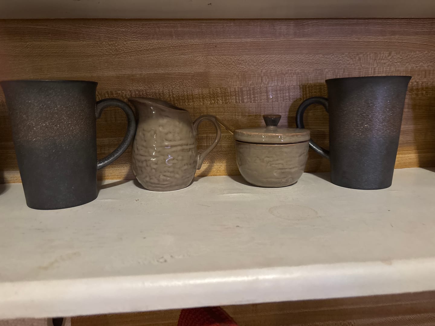 Customer photo review of Vintage Terra Forma Coffee Cups