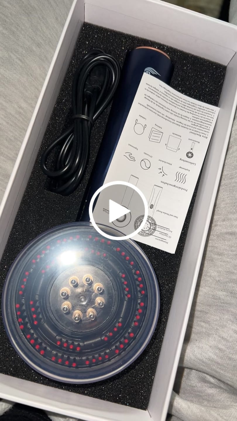 Customer video review of BloomScratch - 3 in 1 Haarpflegebürste