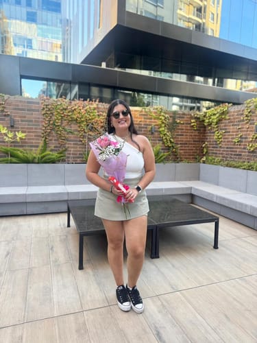 Customer photo review of TOP SARA BLANCO