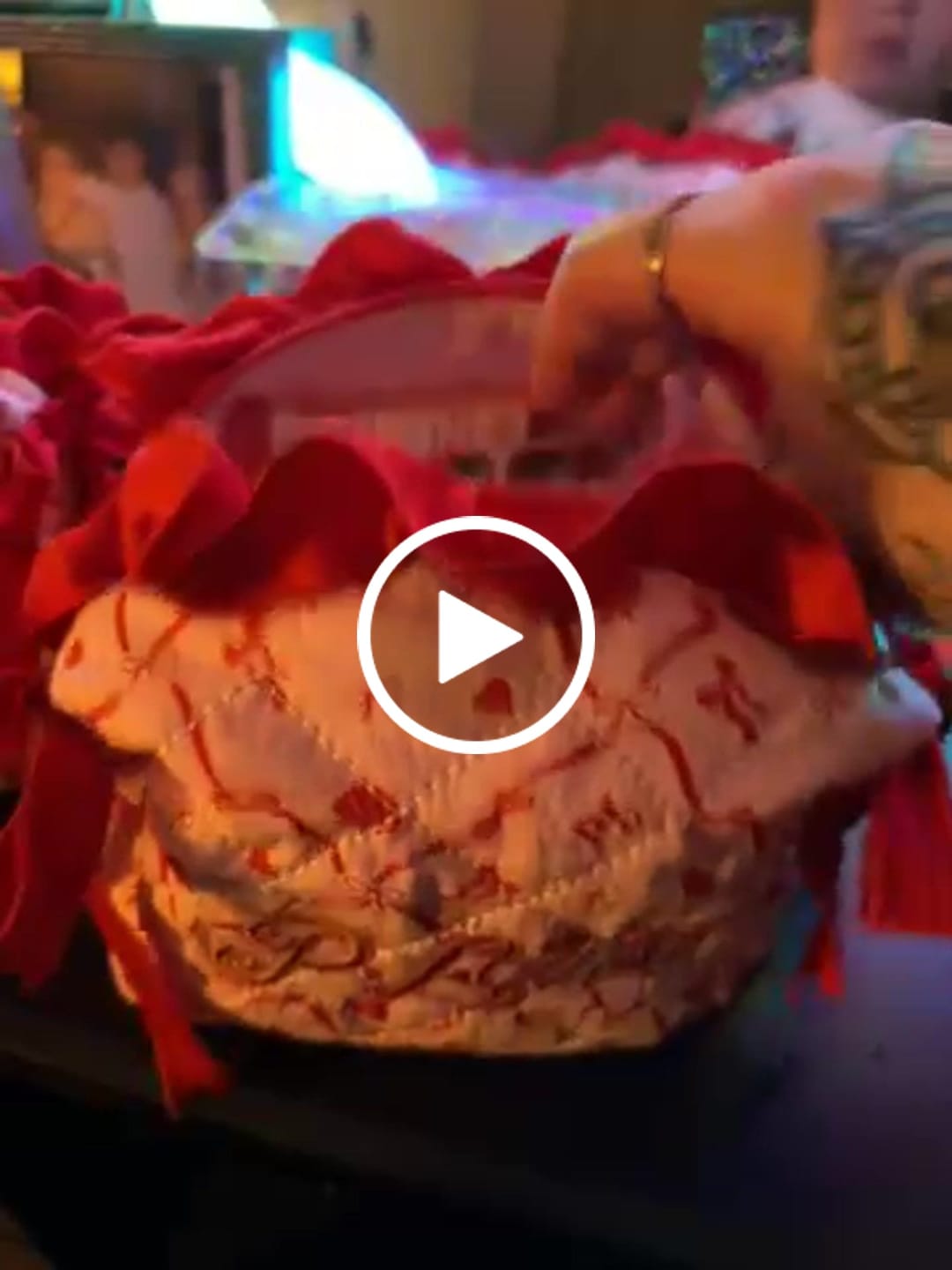 Asiakasvideo-arvostelu P.Louise Valentines Bow Makeup Kit & Bag -pussista