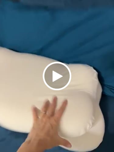 Customer video review of Mellow CloudAlign™ Pillow