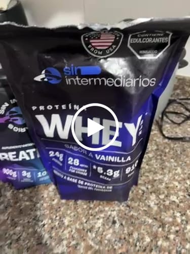 Customer video review of Proteína Whey