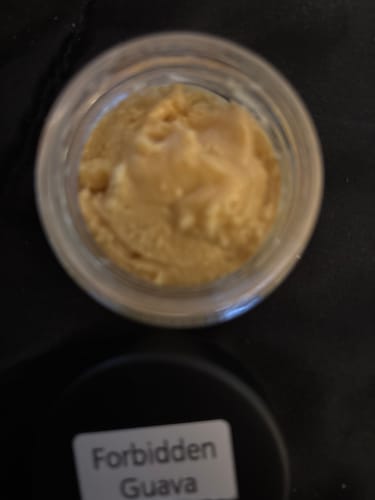 Customer photo review of Forbidden Guava | THCA Badder