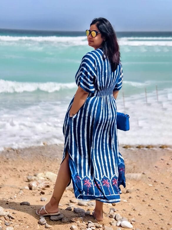 Customer photo review of Mrignayani Maxi Dress