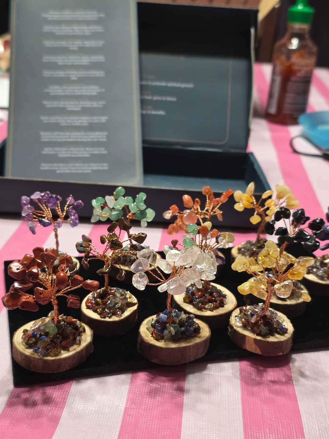 Customer photo review of 12 Crystal Trees: Beautiful Decor with Powerful Energy for Healing, Balance & Abundance