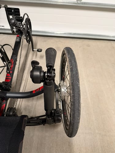 Customer photo review of Bar End Shifter Micro Mount